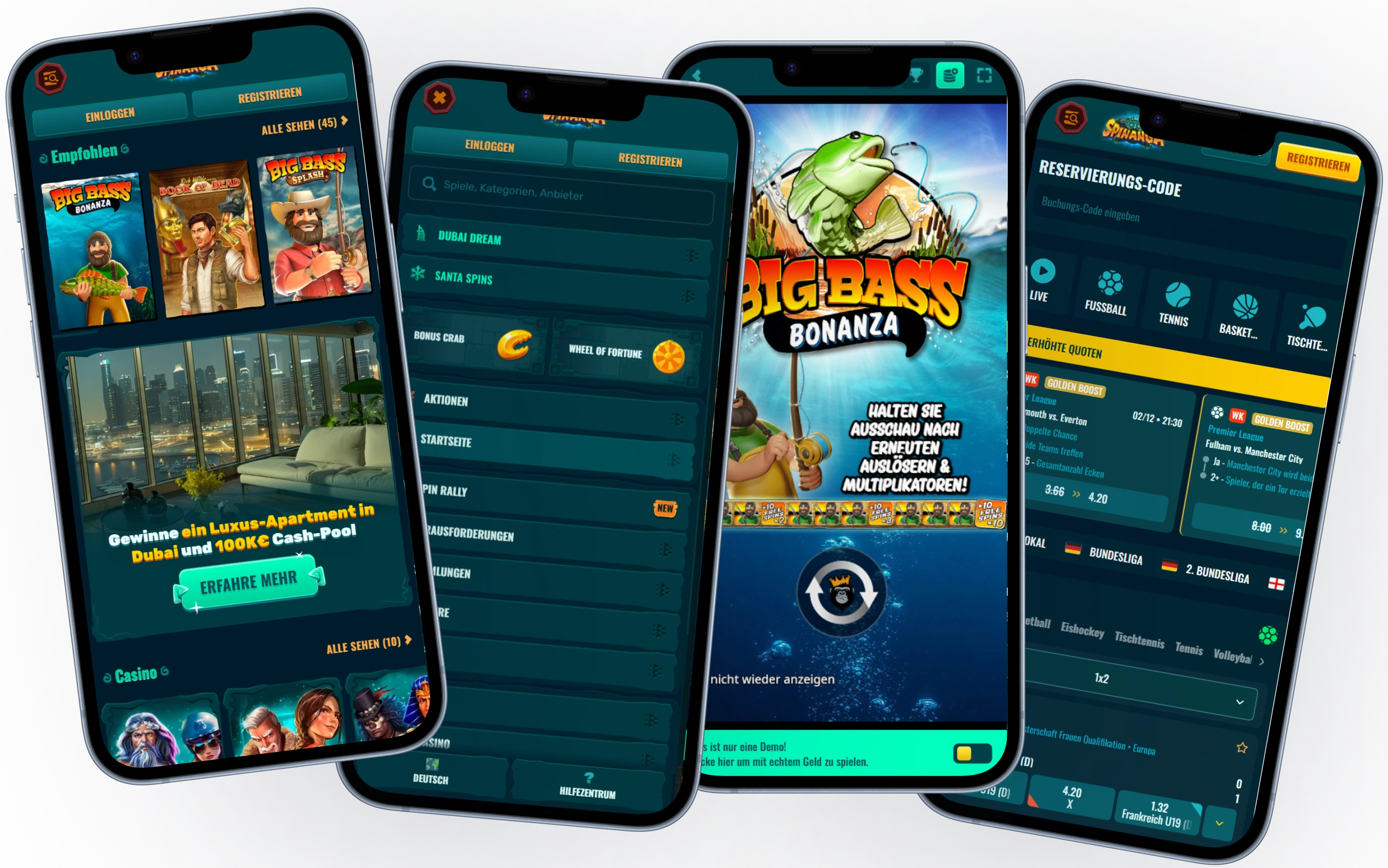 Spinanga Casino App und Mobile Nutzung