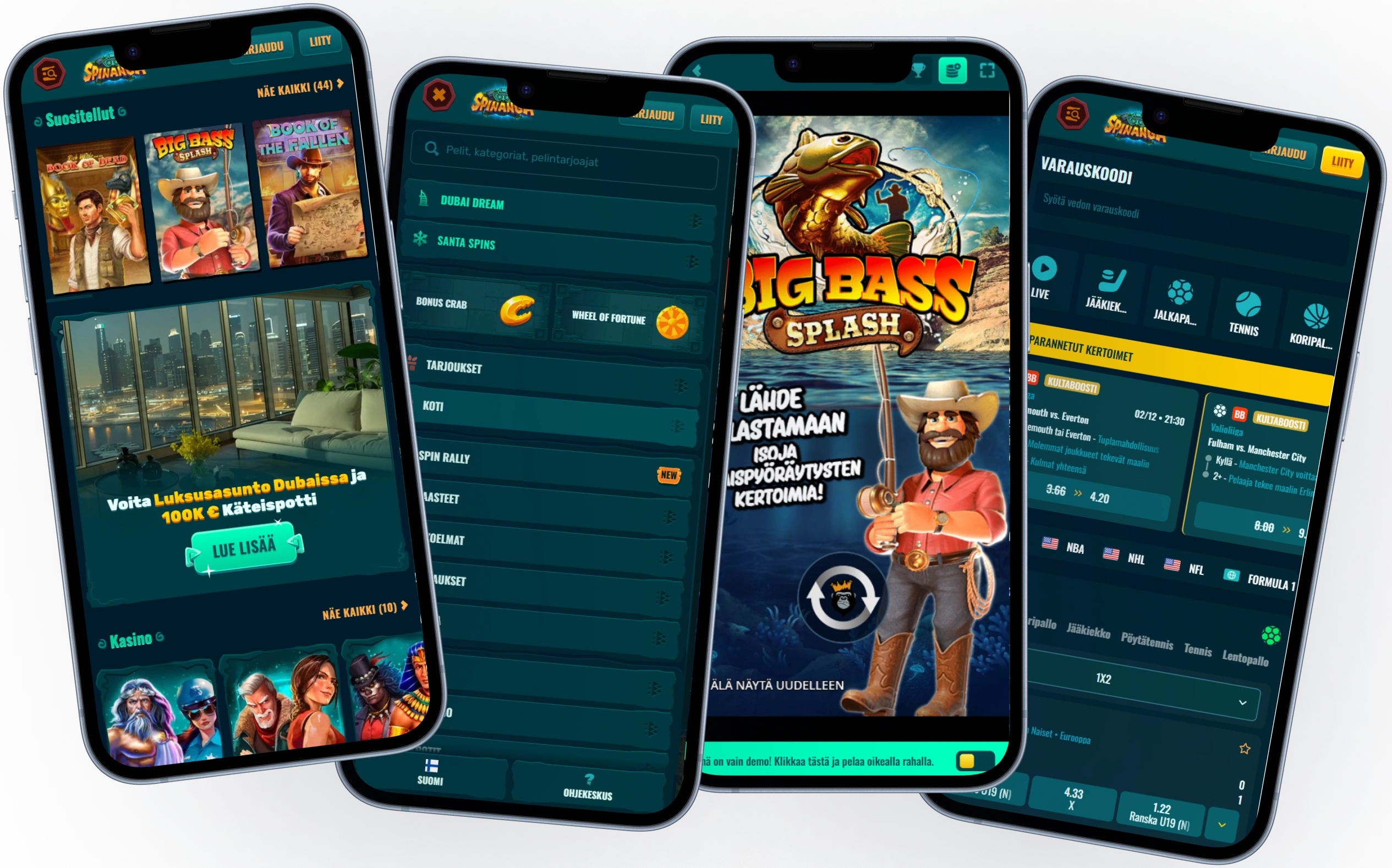 Spinanga Casinon Sovellus ja Mobiilikäyttö