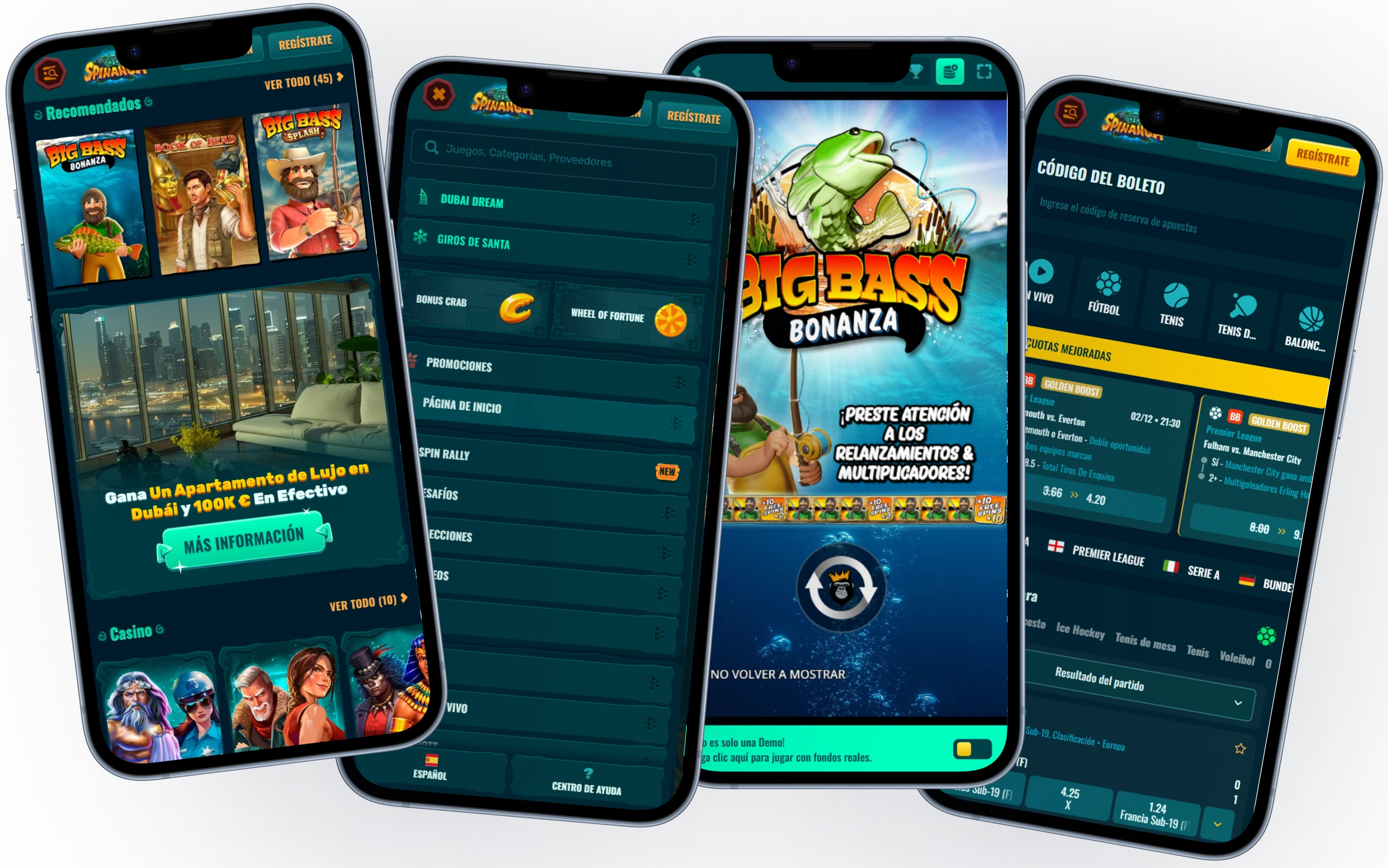 Aplicación del Casino Spinanga y Uso Móvil